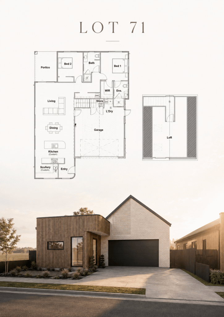 Bridleways Estate Cambridge - Signature Homes Town Houses Lot 71