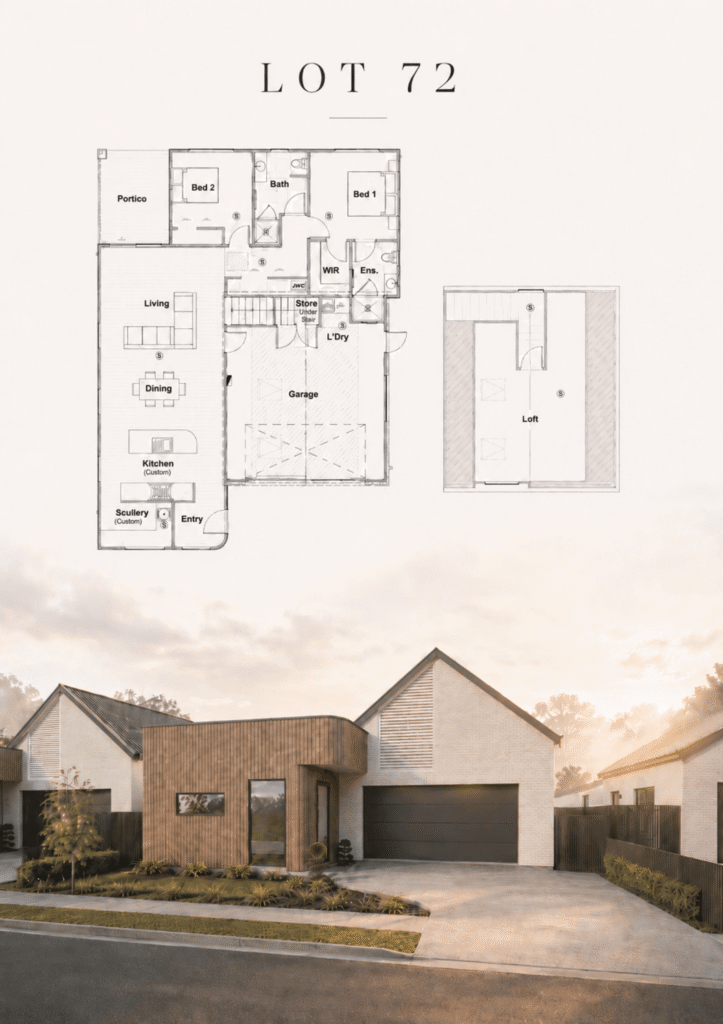 Bridleways Estate Cambridge - Signature Homes Town Houses Lot 72