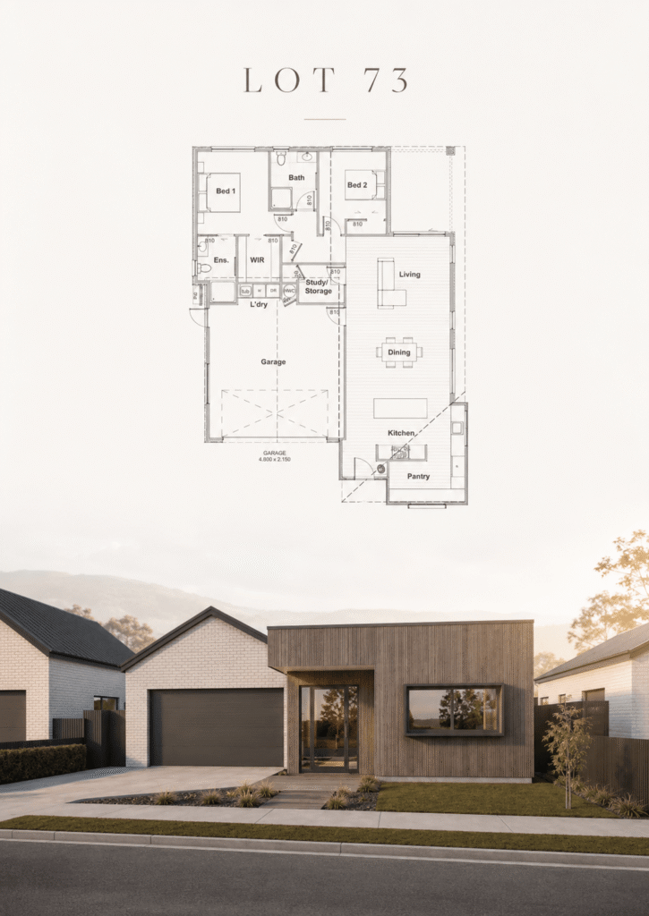 Bridleways Estate Cambridge - Signature Homes Town Houses Lot 74